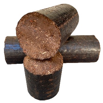 Densified Night Log - Langlebiges Pressholz