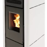 Pelletofen BELLEZA TITAN 15 kW, weiß – Bild 4